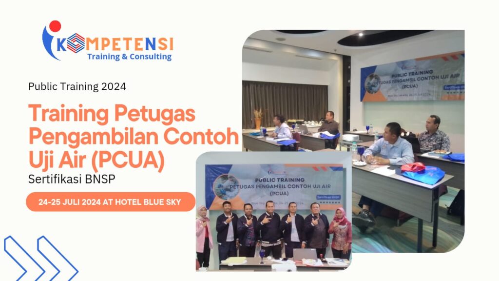 Training Petugas Pengambilan Contoh Uji Air ( PCUA)