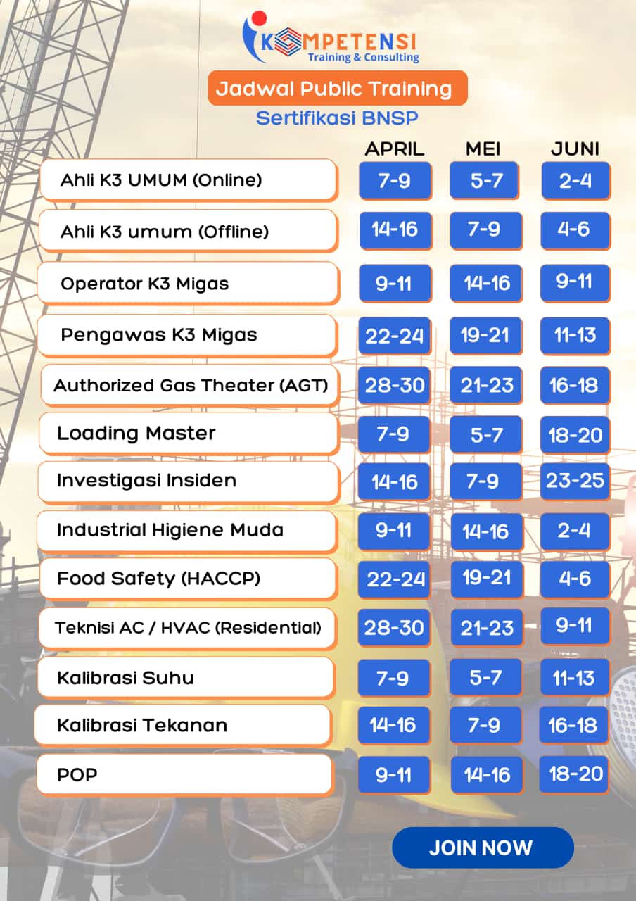 TRaining & Sertifikasi BNSP